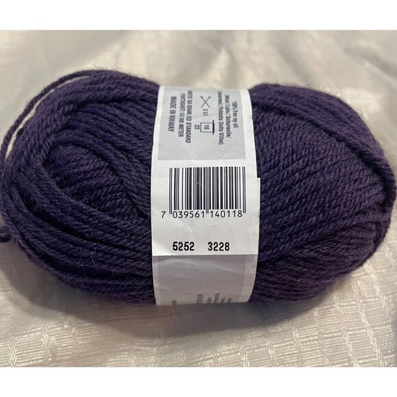1 Skein Sandnes Garn Smart Superwash Wool Yarn DK Wt 5252 3228 Purple 1.76 oz - Picture 3 of 6